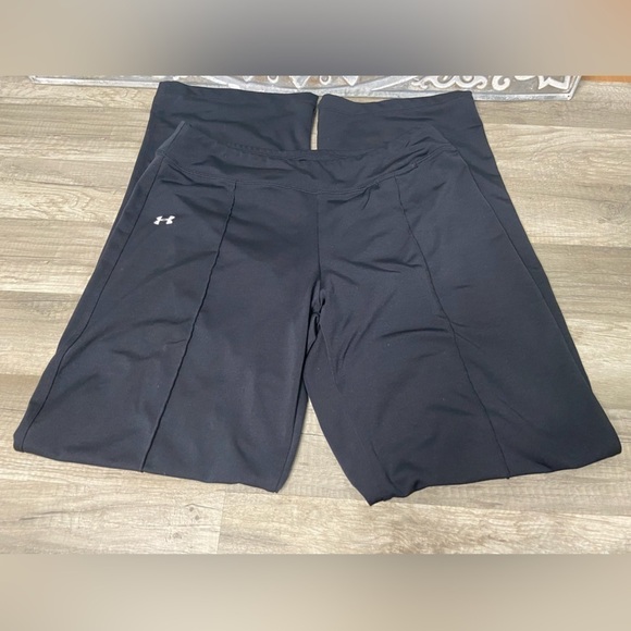 Under Armour Black Workout Pants Size Large - Picture 1 of 7